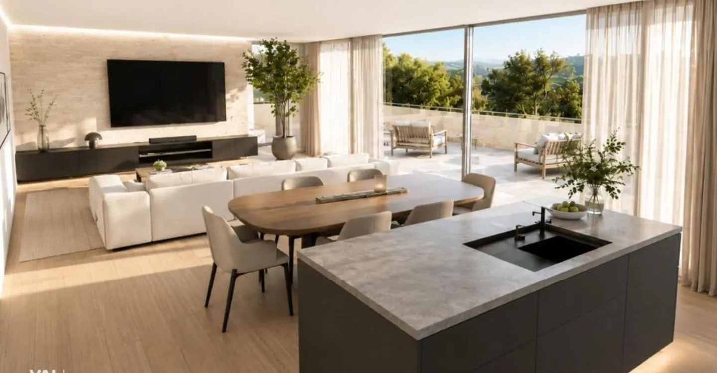 Magnifique attique avec terrasses - Photo 2 sur 6