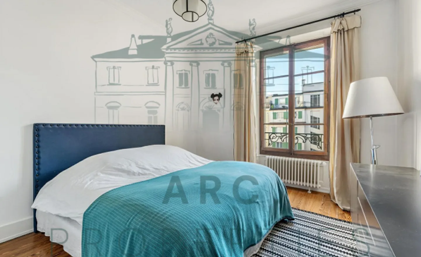 RARE IN PÂQUIS - PLACE DE LA NAVIGATION - 4 ROOMS RENOVATED FURNISHED - Photo 6 of 6