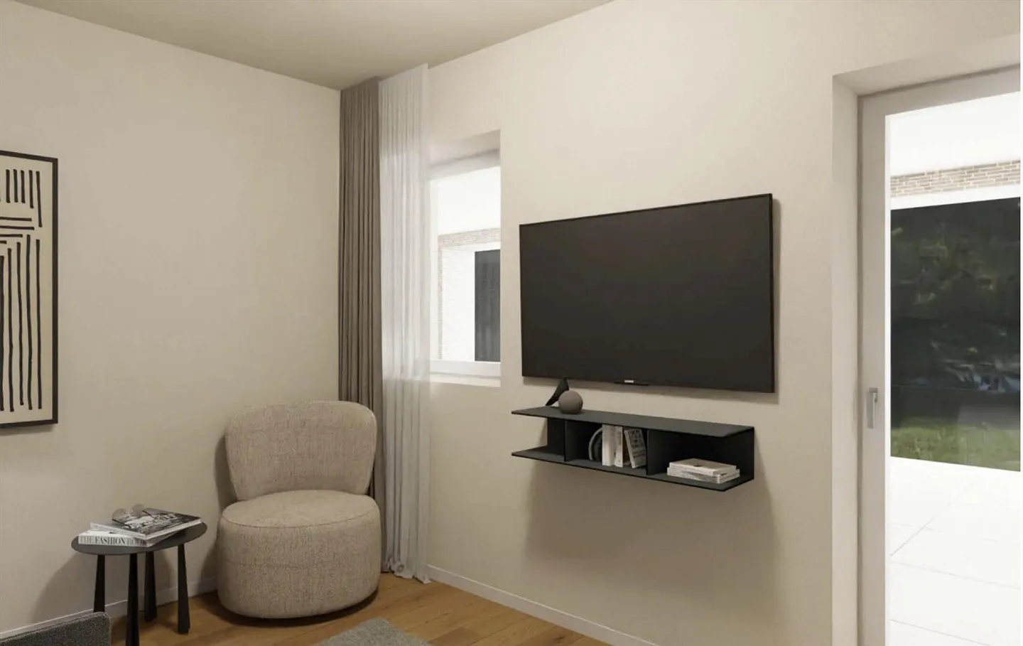 ELEGANTE 2.5-ZIMMER-WOHNUNG IM ZENTRUM VON MENDRISIO - Foto 4 von 10