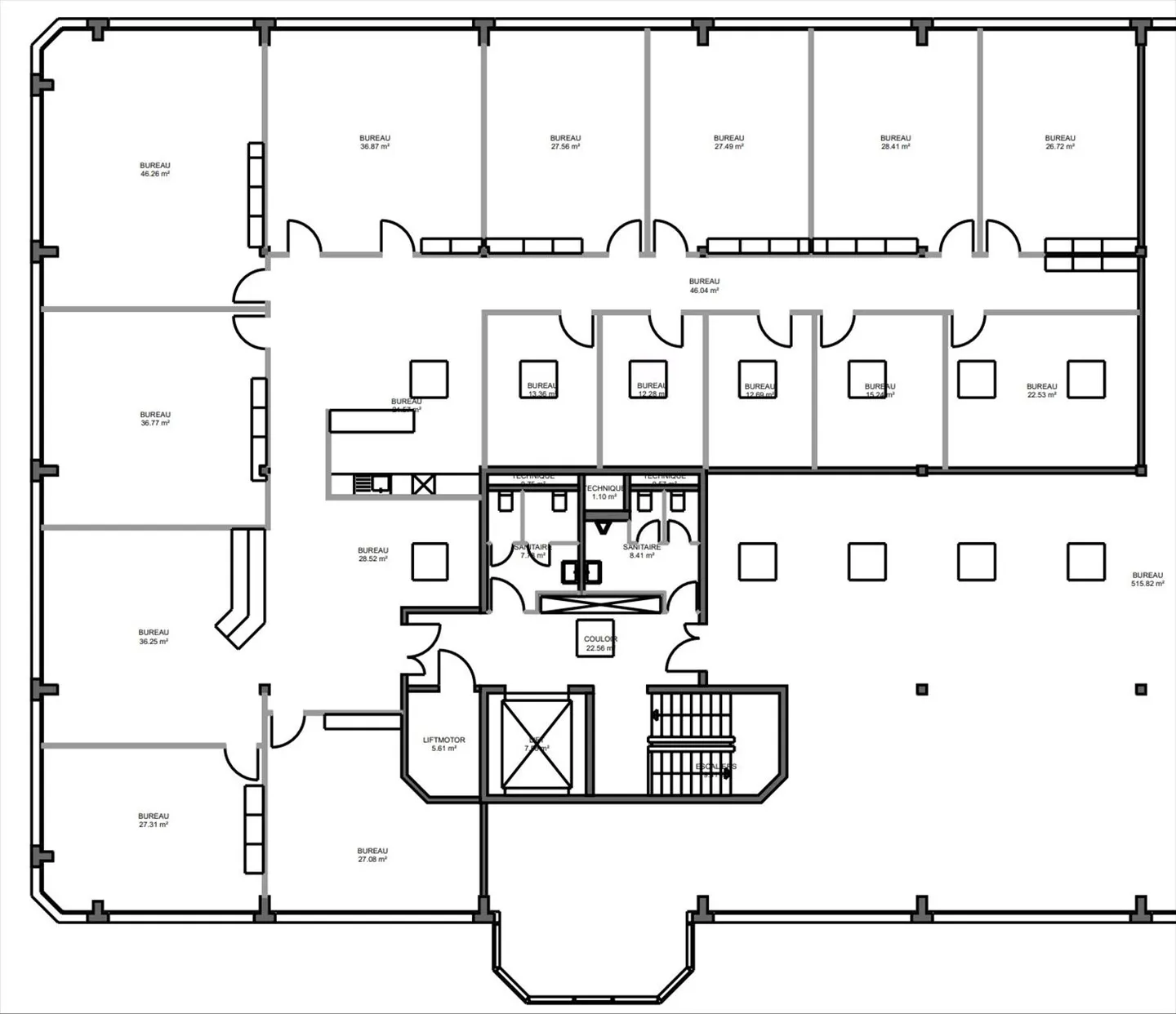 Modern 400 m² Office - Photo 9 of 9