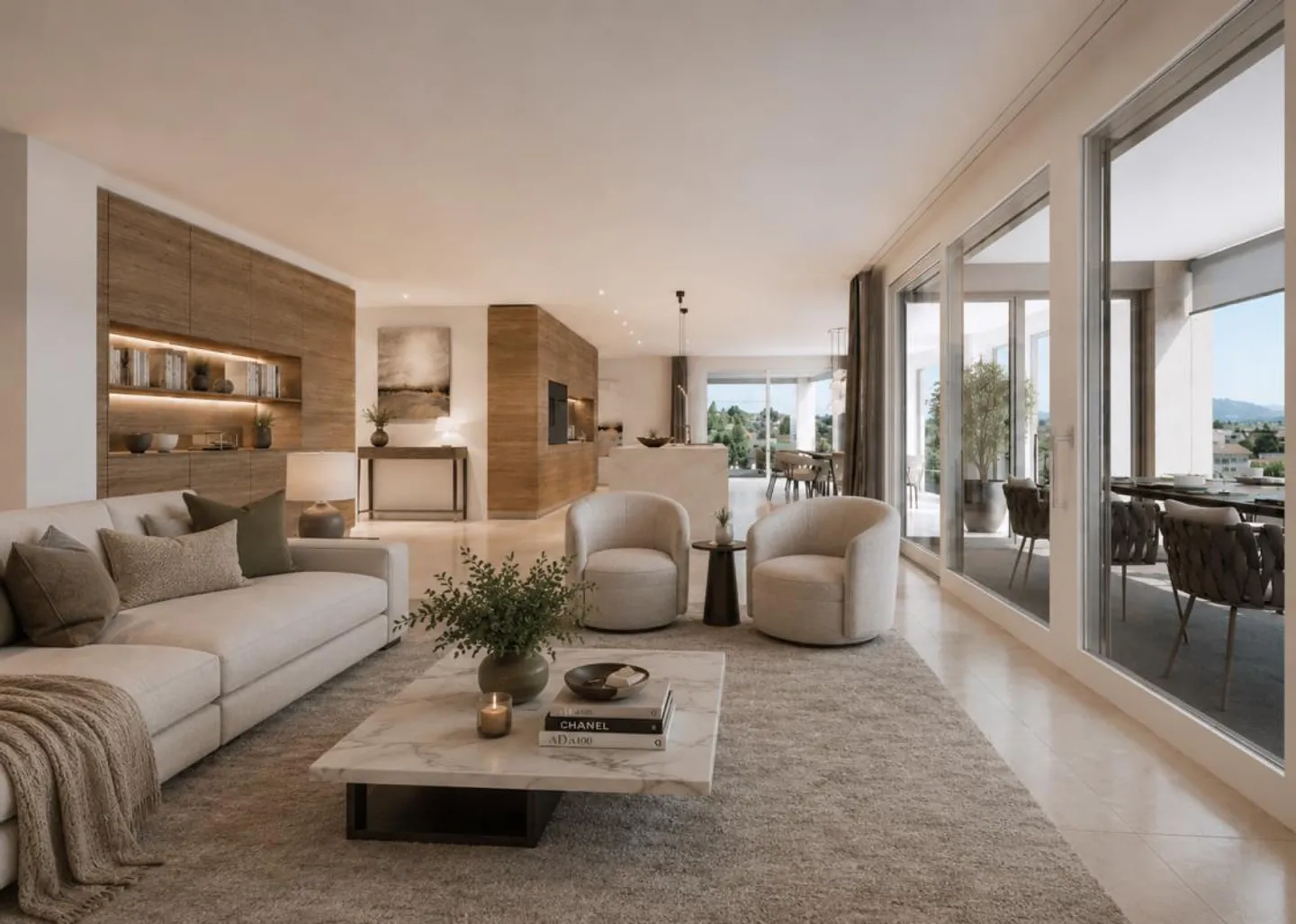 Exklusives Penthouse an der Aare - Foto 2 von 8