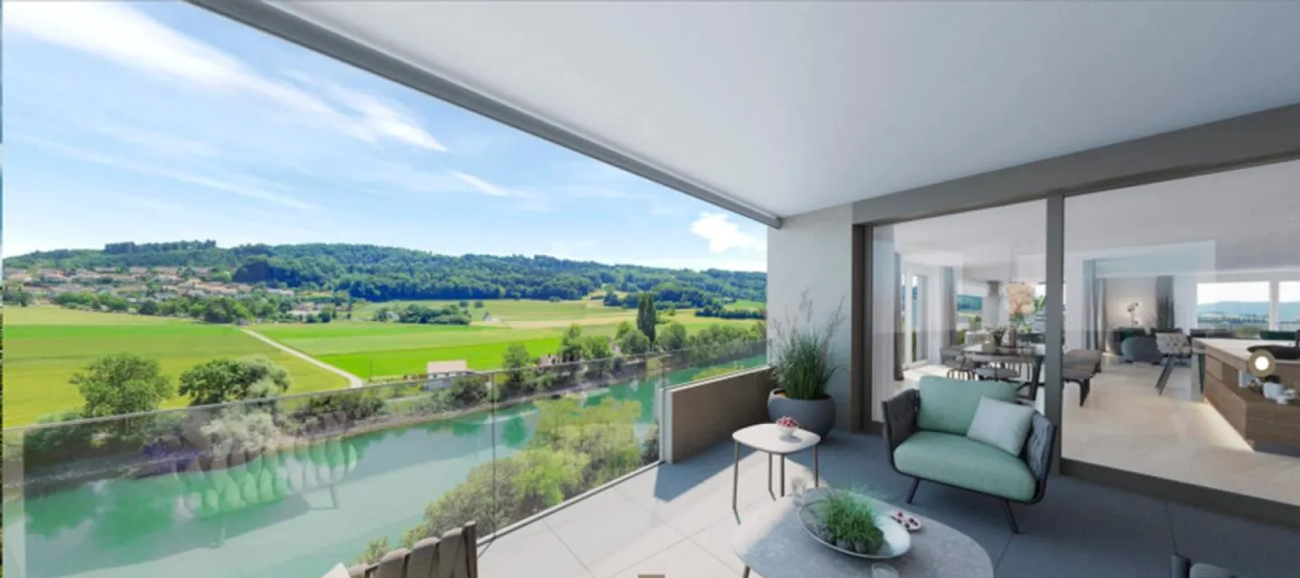 Exklusives Penthouse an der Aare - Foto 6 von 8