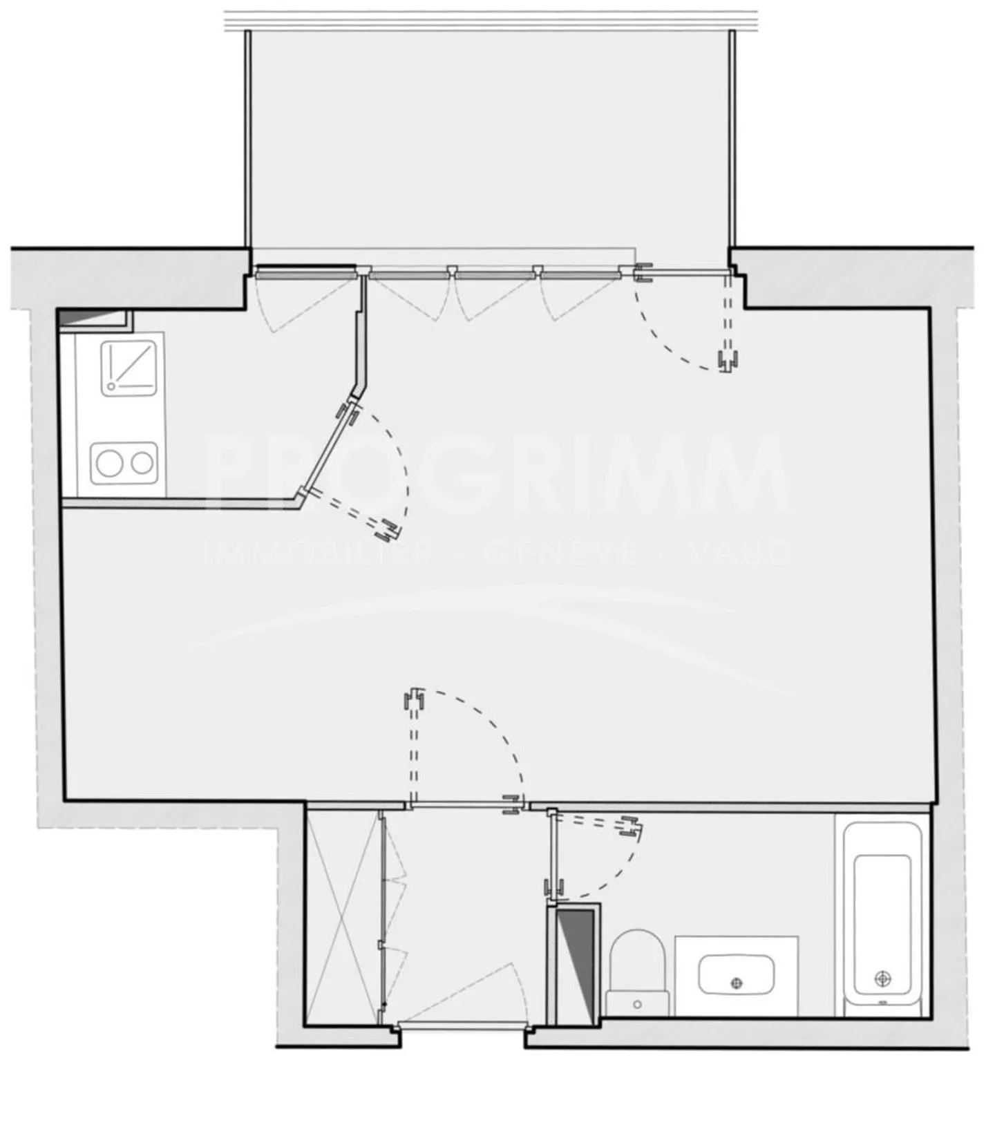 Charmante Wohnung in Champel - Foto 2 von 3