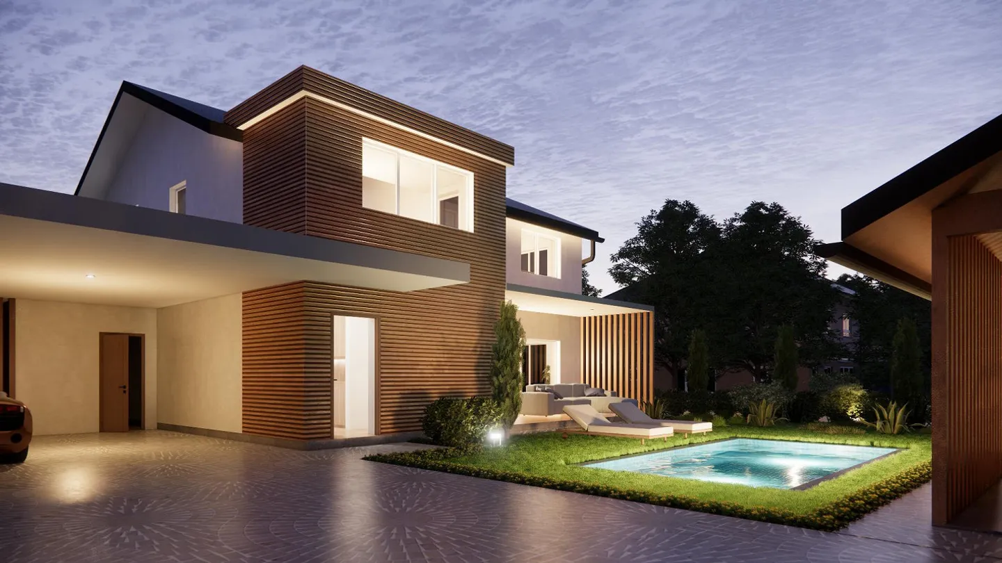 Casa unifamiliare con piscina - Foto 2 di 19