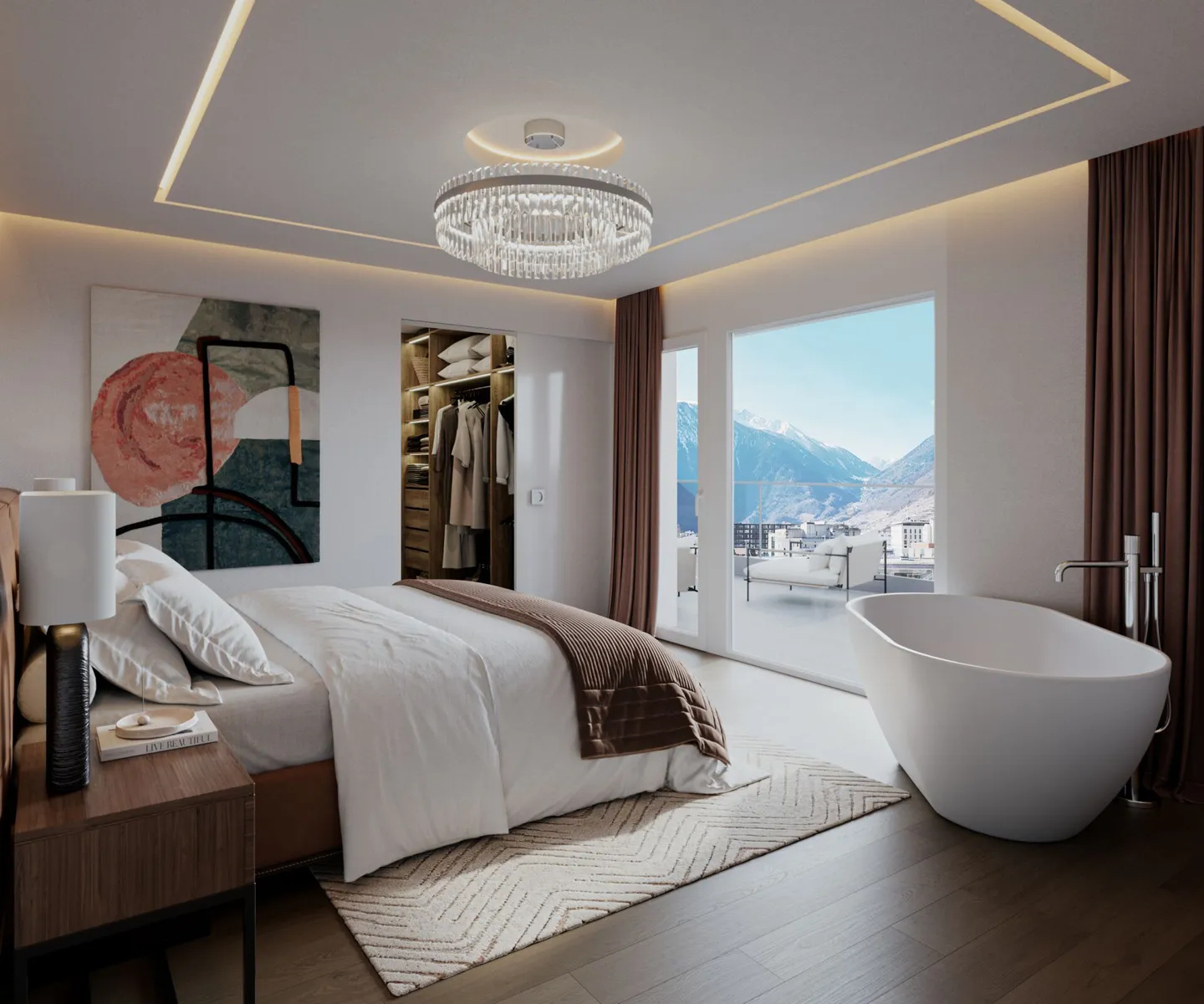 Wunderschöne 4,5-Zimmer-Penthouse-Wohnung - Foto 4 von 8