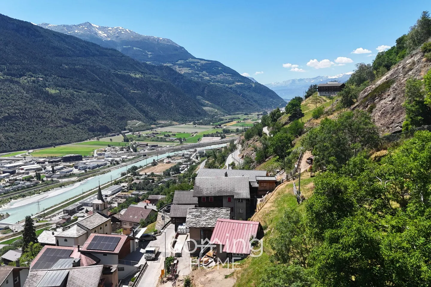 Appartamento di 4 locali a Eggerberg - modernizzato 2022-2024, versante sud, vista sulle montagne - Foto 11 di 13