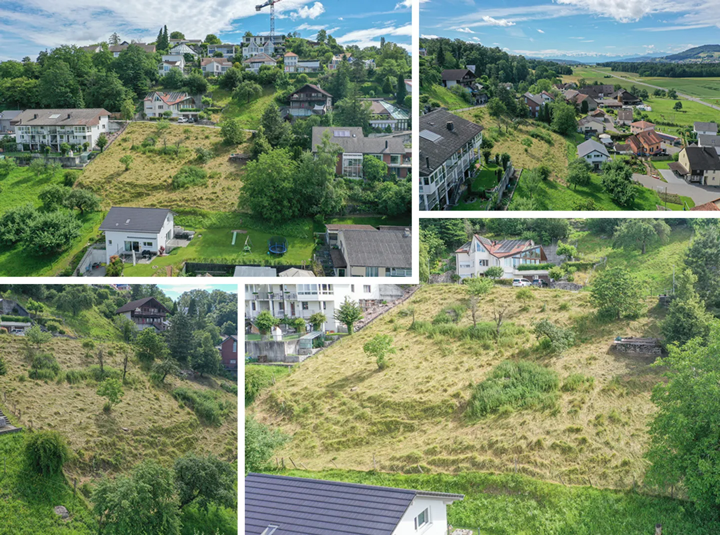 For Fr. 740.-/m2 building land without architectural obligation - Photo 1 of 16