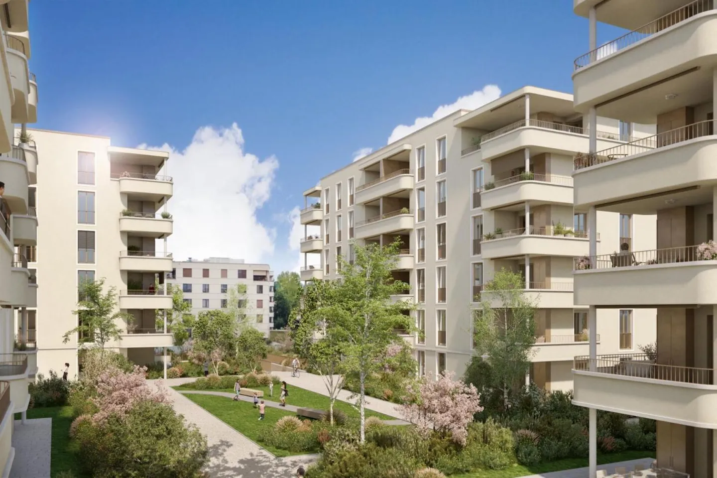 4,5-Zimmer-Wohnung in Marly - Foto 1 von 6