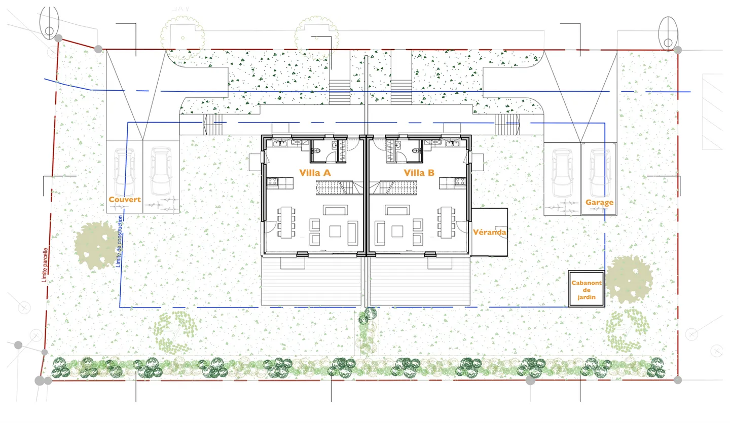 Villa con 5,5 stanze, veranda, capanno da giardino e garage (Lot B) - Foto 2 di 18