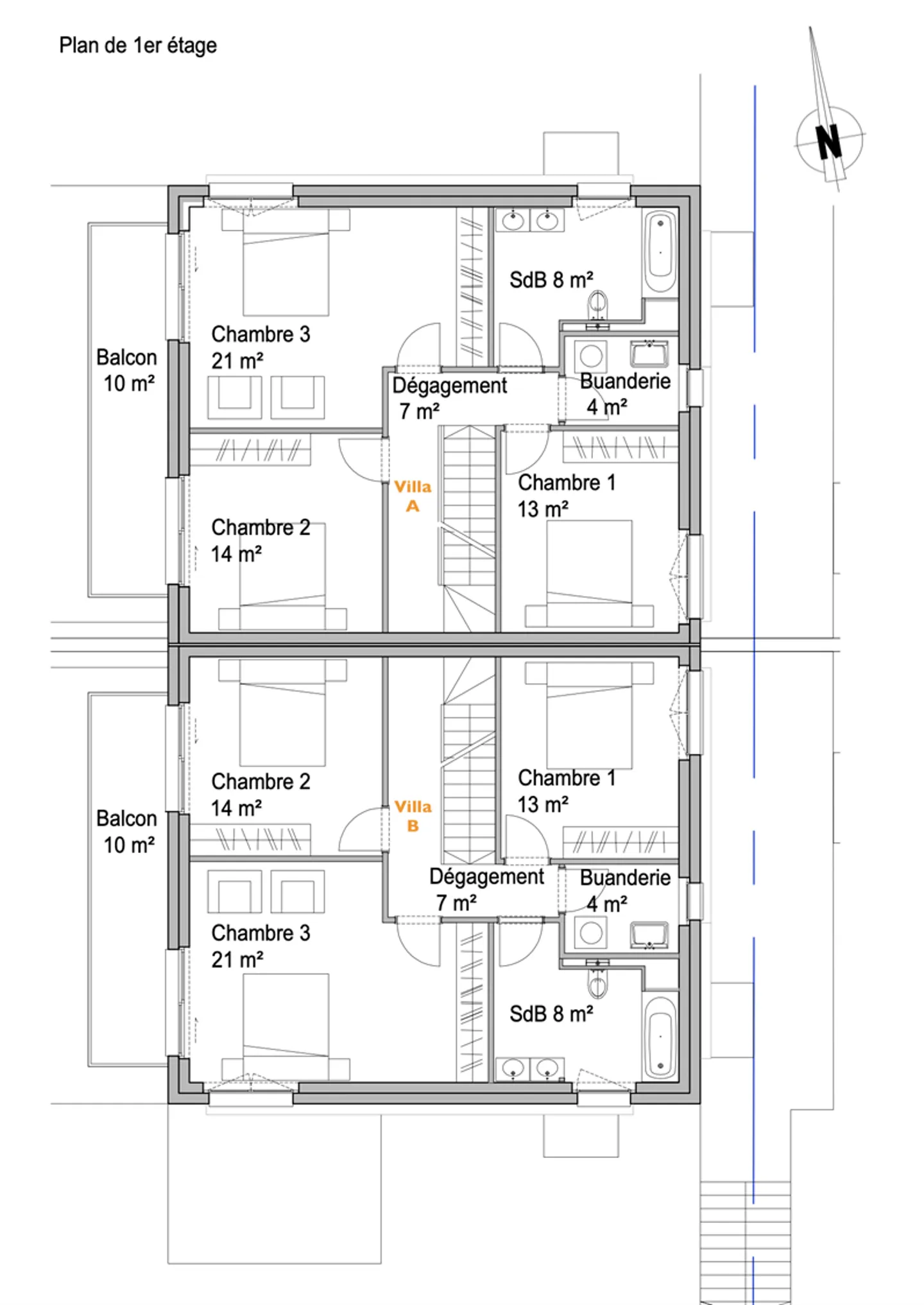 Villa con 5,5 stanze, veranda, capanno da giardino e garage (Lot B) - Foto 6 di 18