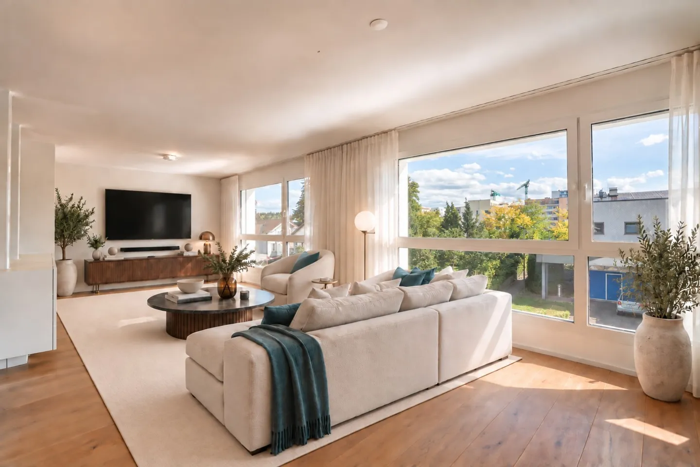 Annonce : Appartement moderne de 4,5 pièces avec grand balcon - Photo 4 sur 10