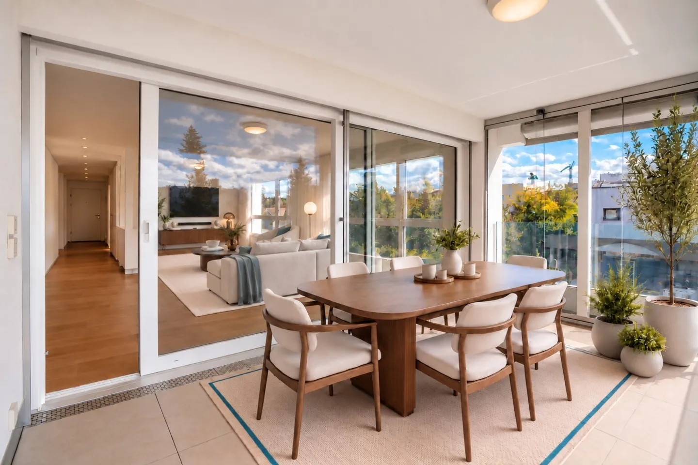 Annonce : Appartement moderne de 4,5 pièces avec grand balcon - Photo 5 sur 10