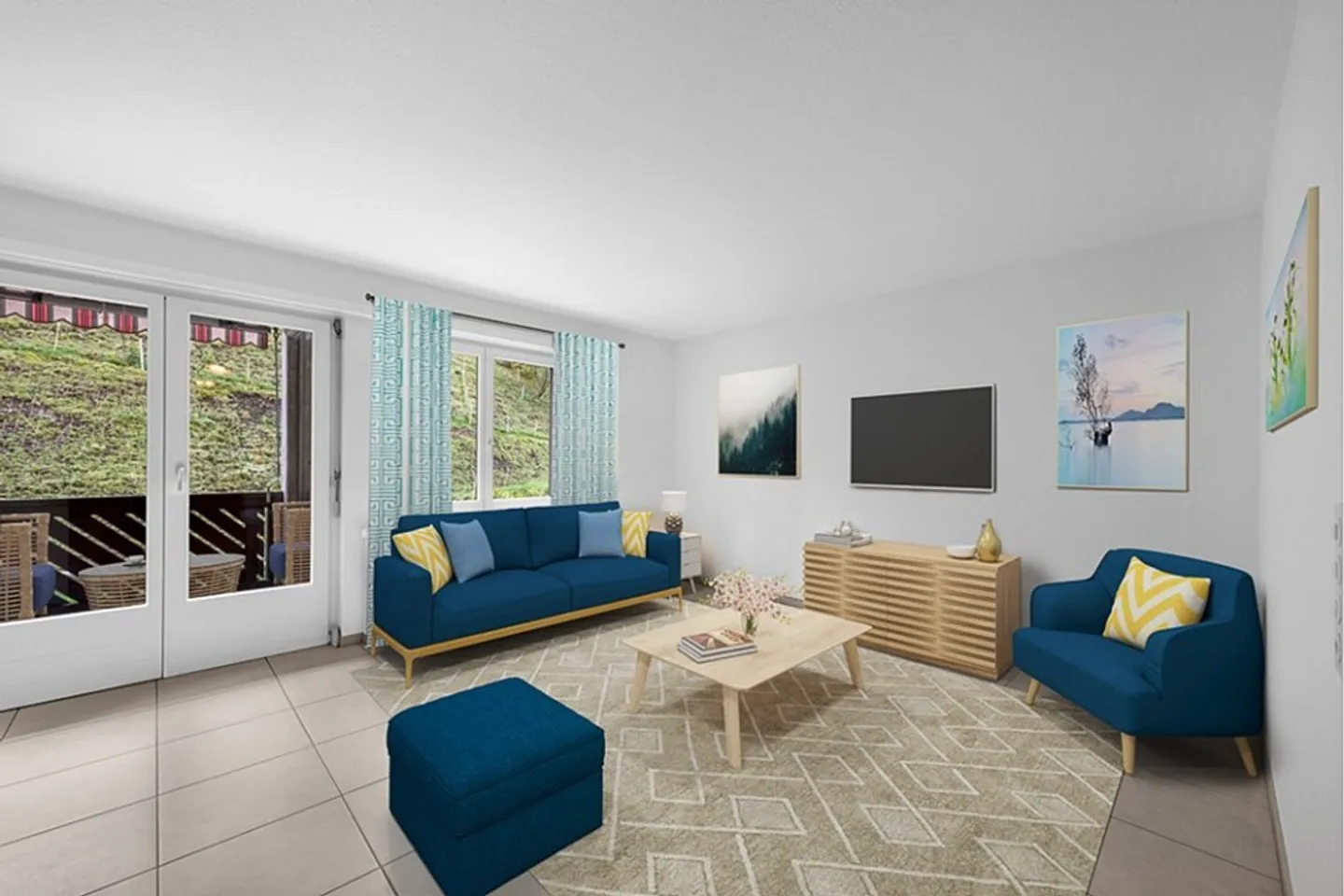 Appartement 3½ pièces avec balcon - Photo 1 sur 13