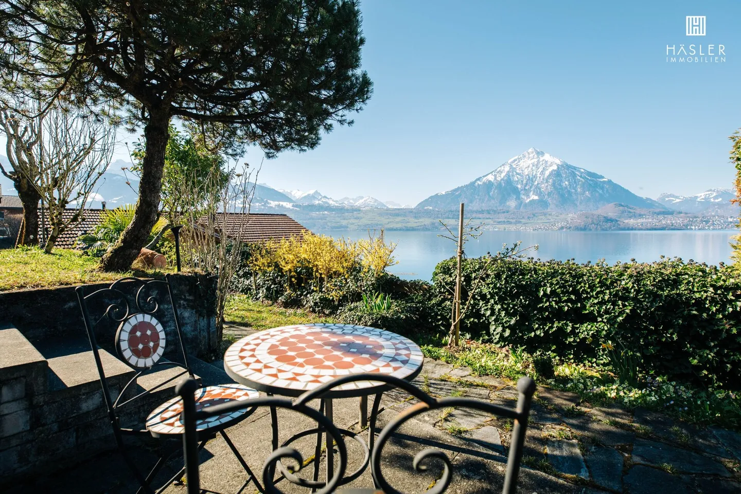 Résidence de vacances 3½ pièces au bord du lac de Thoune - Photo 3 sur 12