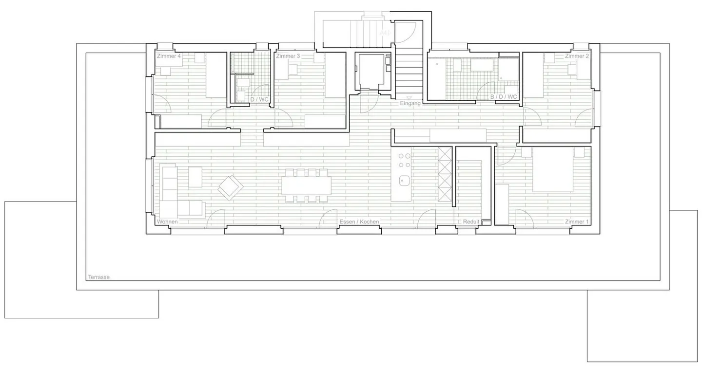 5.5 Room Attic Apartment (A6) - Photo 6 of 6