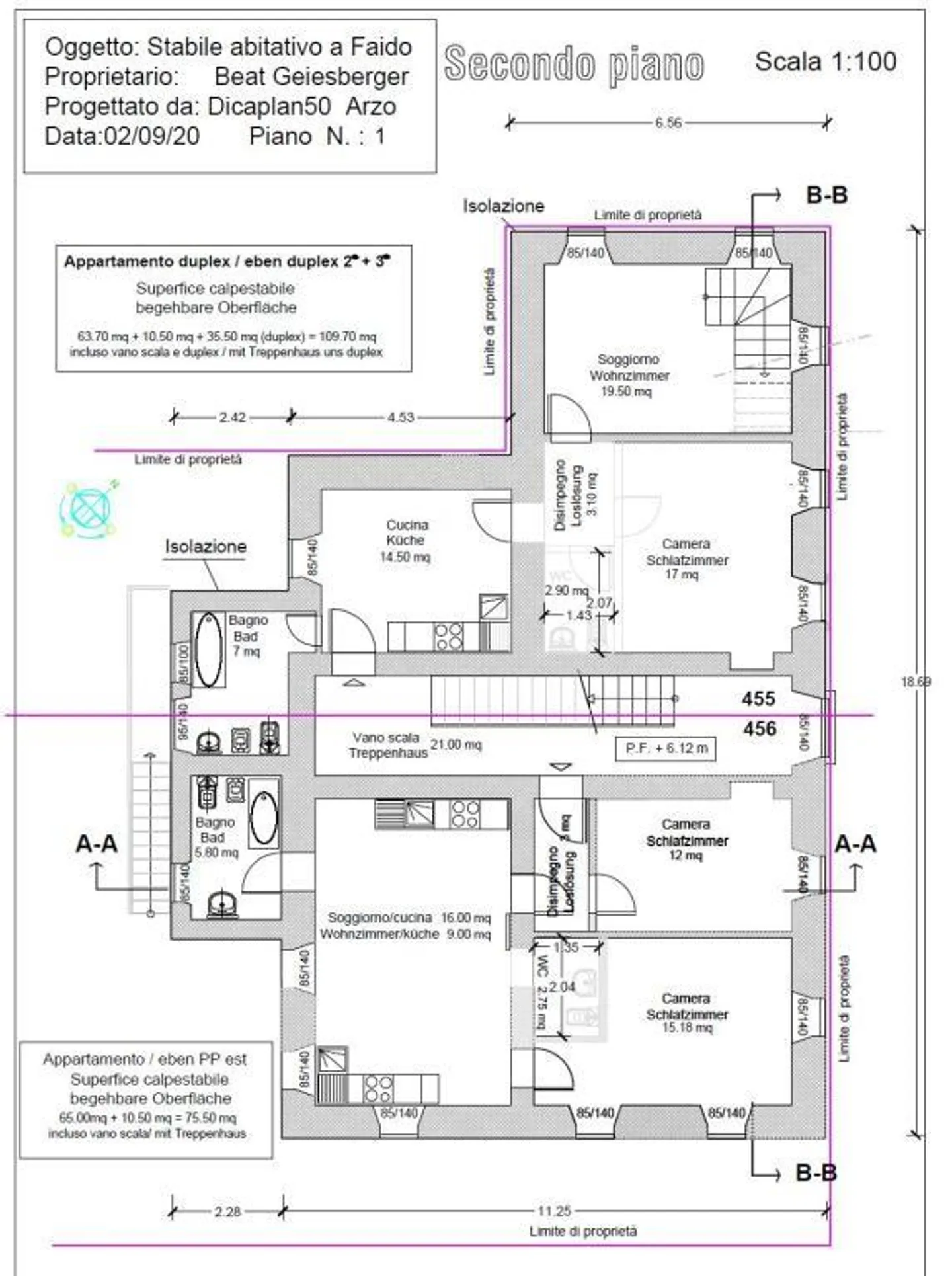 «Casa plurifamiliare di 7 appartamenti da risturutturare con licenza edilizia» - Foto 38 di 47