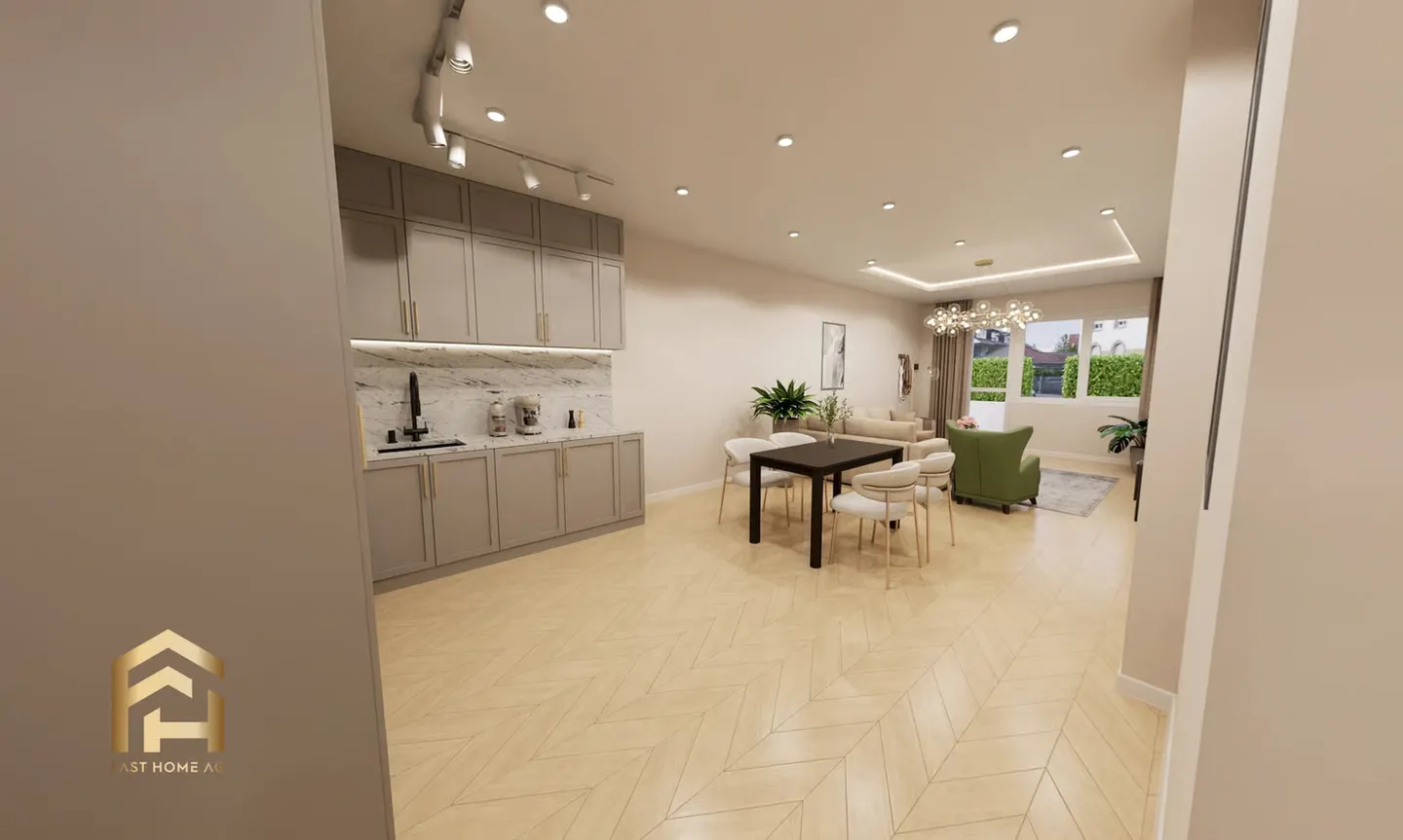 First occupancy: 4.5 room apartment in Naters - Photo 3 of 12