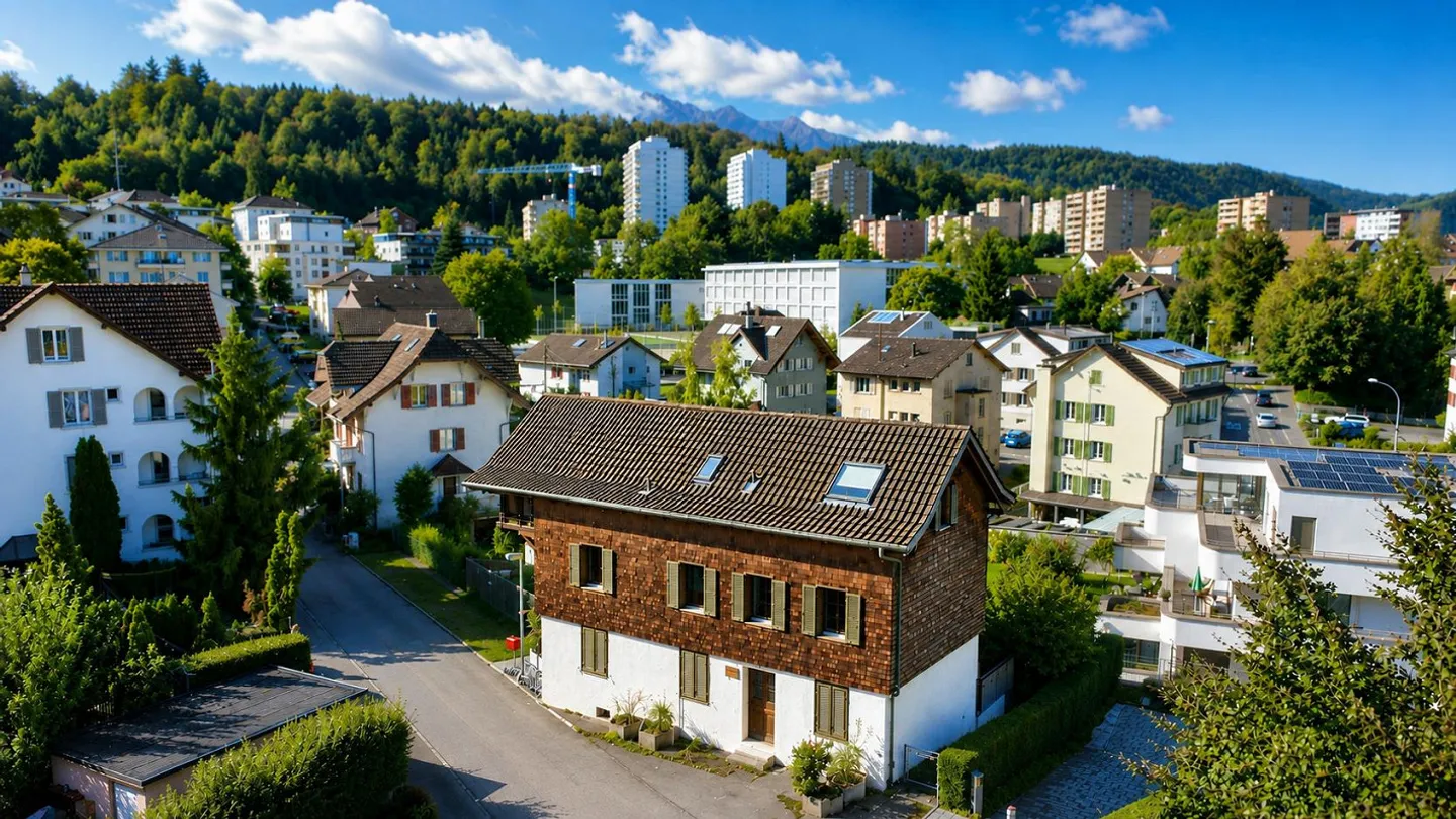 Geräumiges Einfamilienhaus in Luzern - Foto 1 von 21