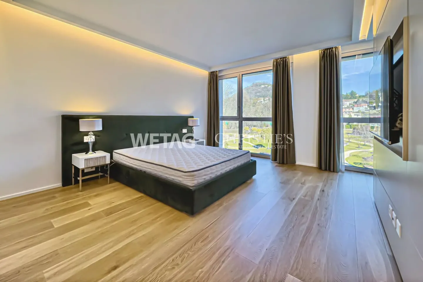 Lugano-Muzzano: Elegante appartamento 3.5 stanze arredato con accesso diretto al Lago di Lugano in affitto - Foto 5 di 11