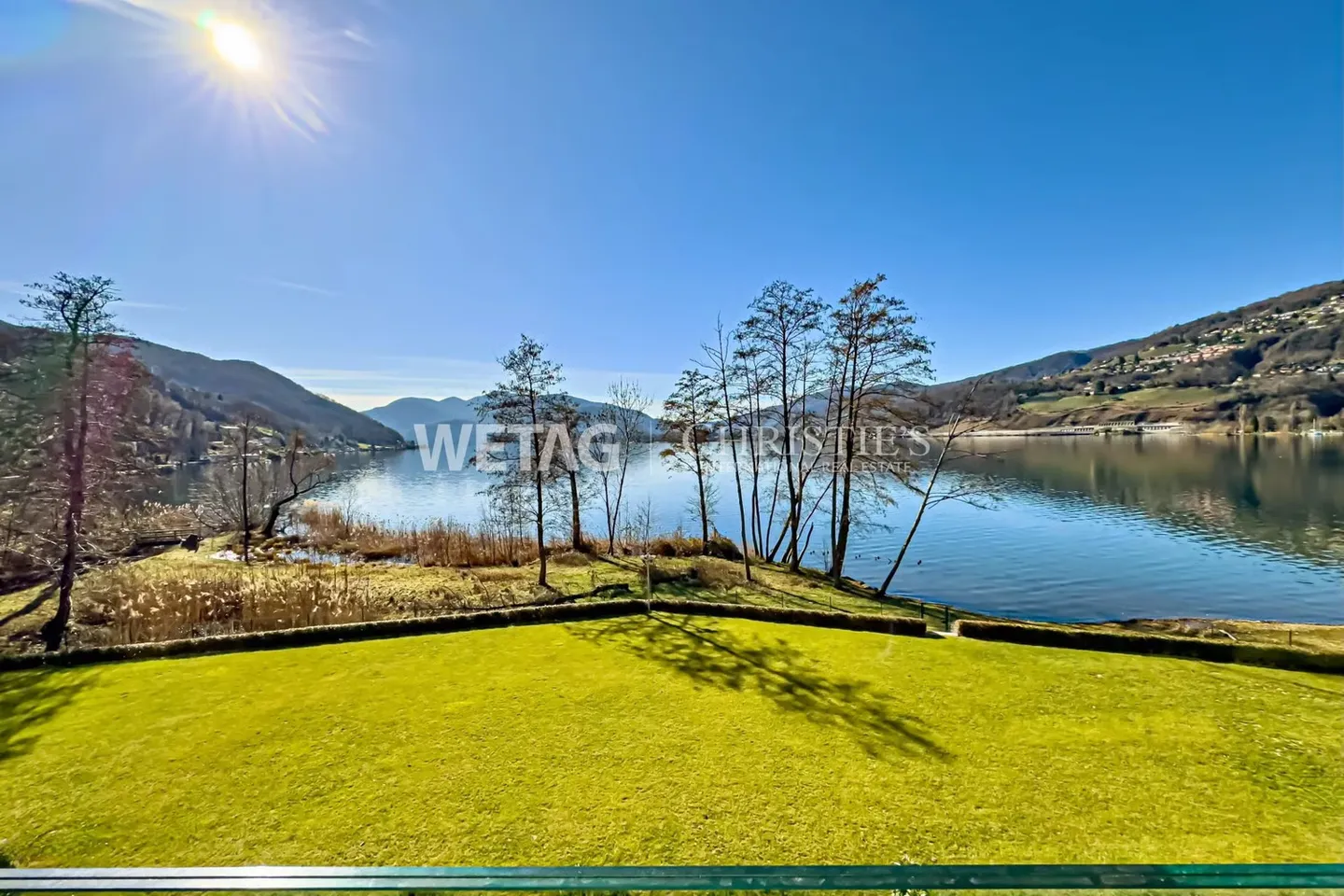 Lugano-Muzzano: Elegante appartamento 3.5 stanze arredato con accesso diretto al Lago di Lugano in affitto - Foto 2 di 11