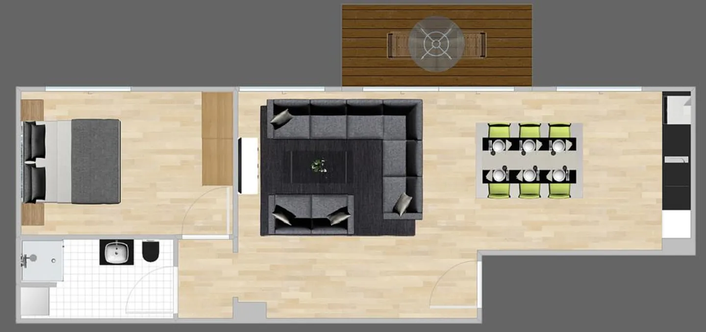 Appartement lumineux de 2,5 pièces à Saint-Gall - confort moderne avec ascenseur - Photo 6 sur 7