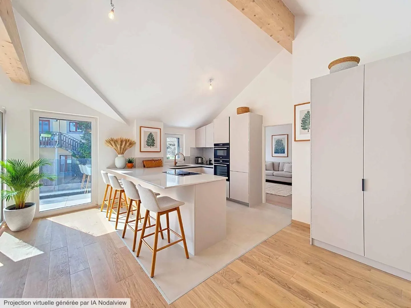 Attique d'exception avec vue - Photo 3 sur 12