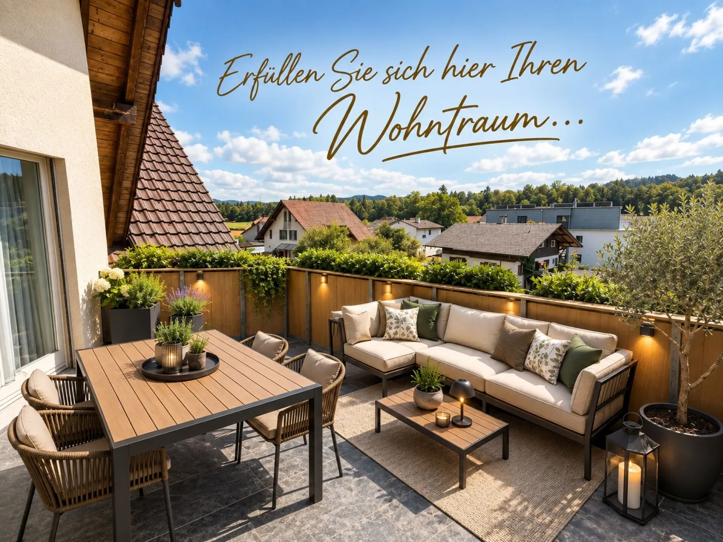 Gemütliche Dachwohnung mit Balkon - Foto 1 von 3