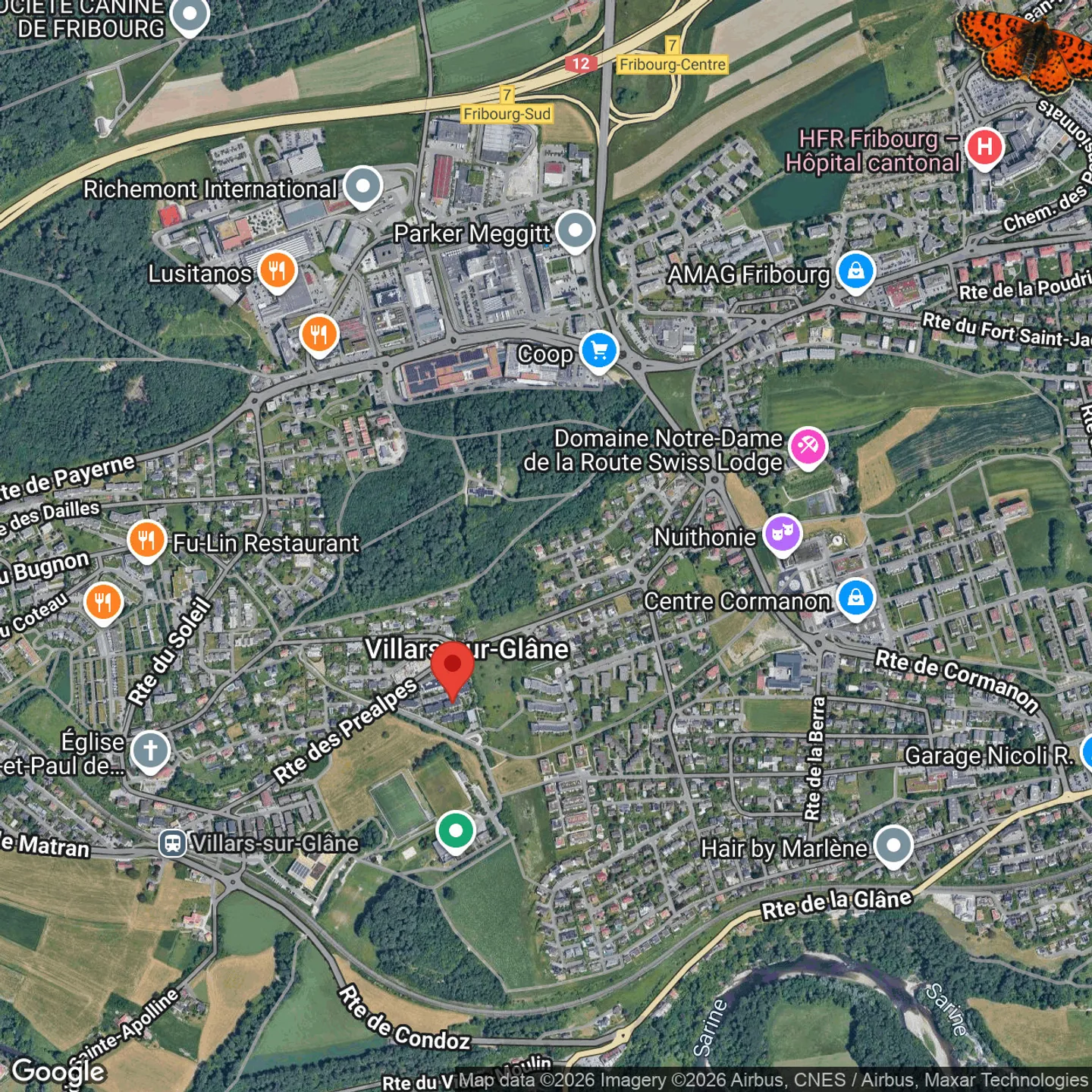 Charmante Wohnung in Villars - Foto 14 von 14