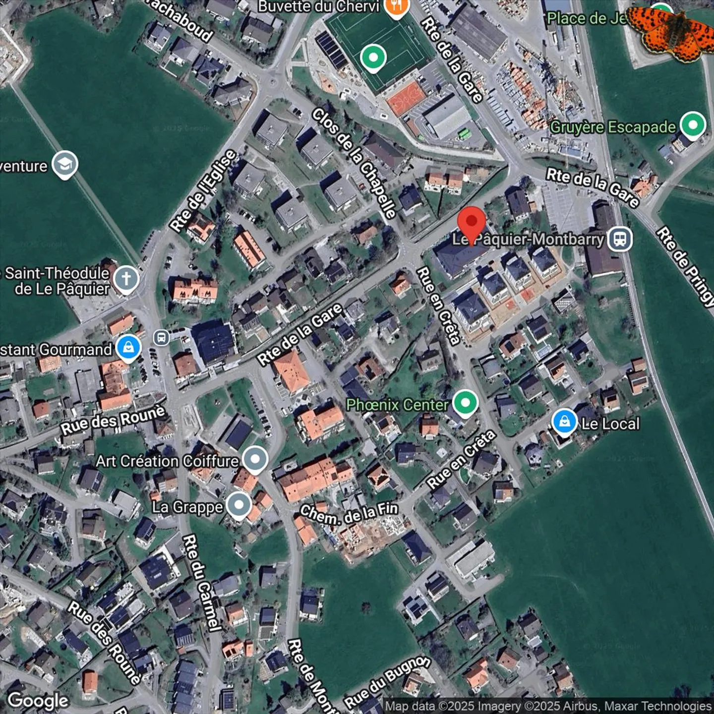 Außenparkplätze zur Miete - Le Pâquier - Foto 2 von 2