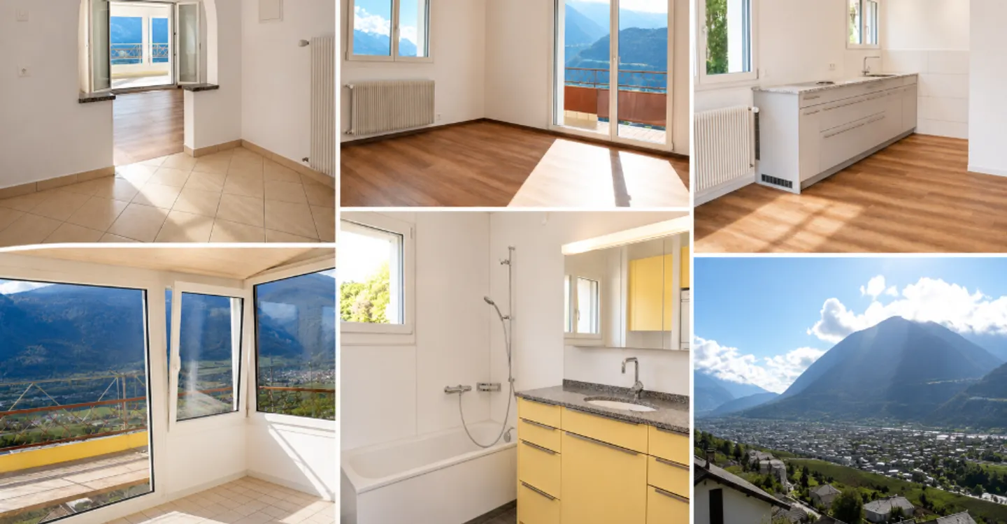 3,5-Zimmer-Wohnung - Foto 1 von 9