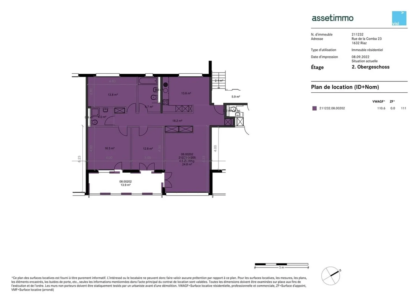 Spacious 105 m² apartment with balcony and unobstructed view - Photo 12 of 12