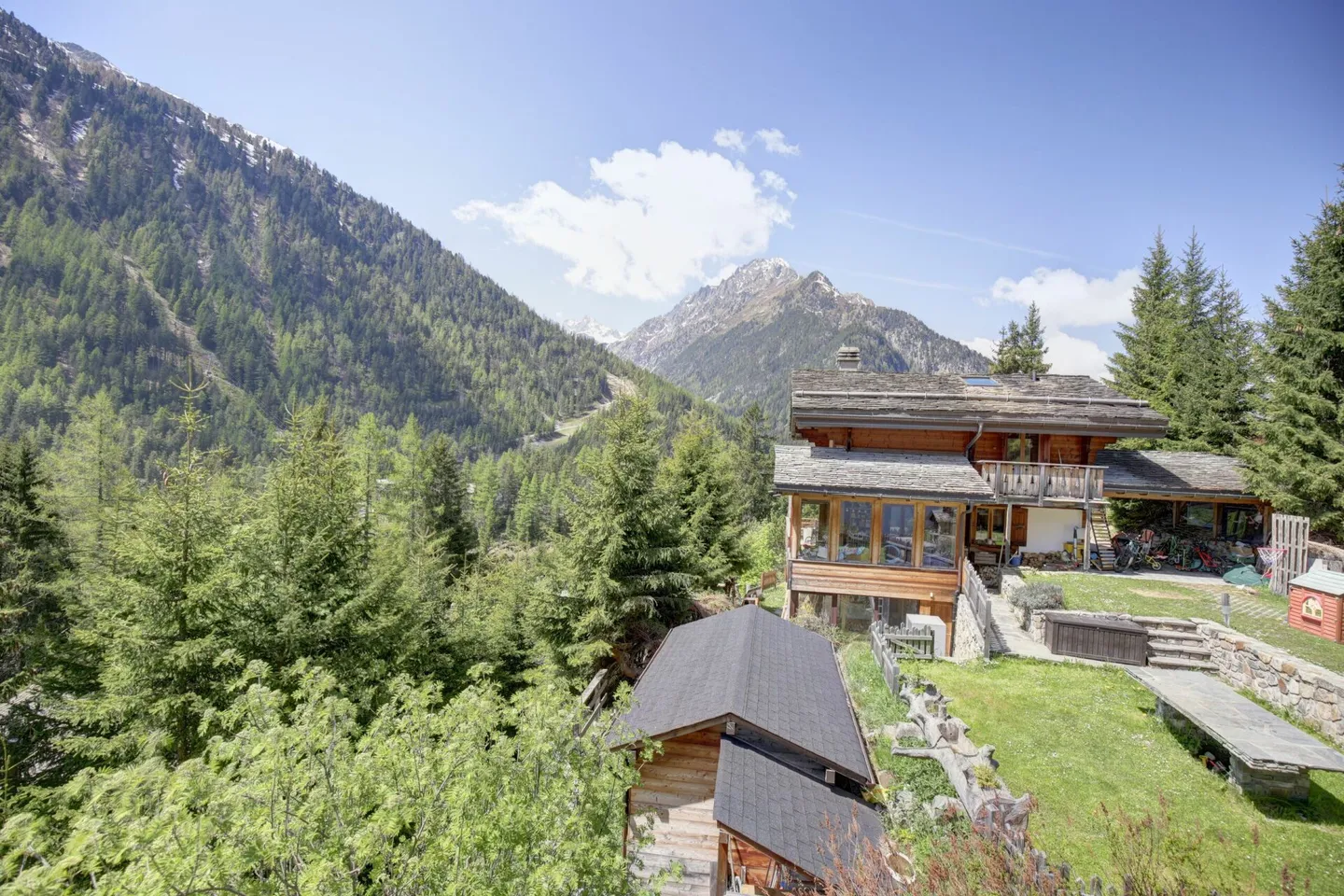 Schön renoviertes Doppelhaus-Chalet in Champex-Lac! - Foto 39 von 47