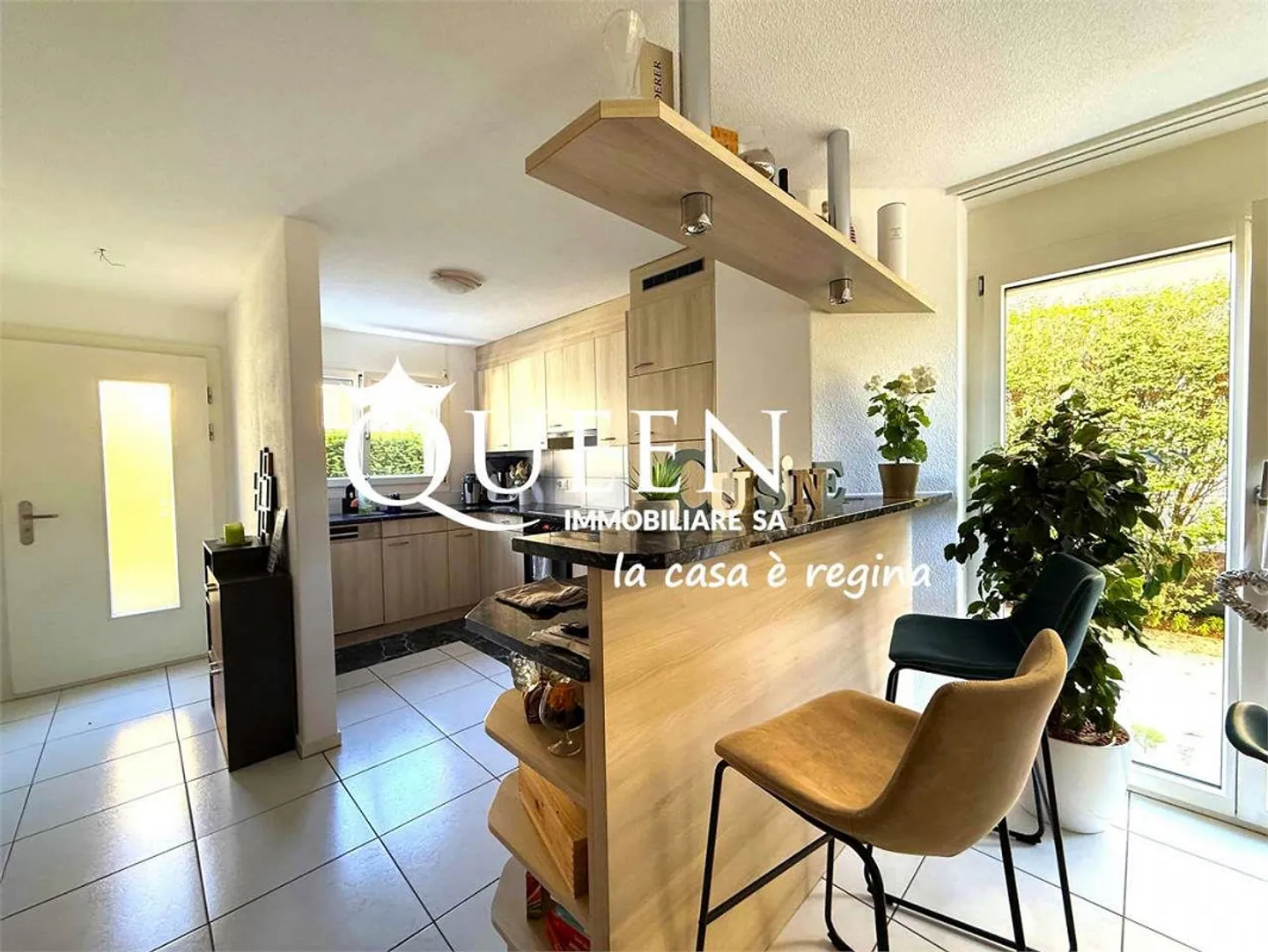 Caslano: semi-detached villa, 5.5 rooms, 133 sqm, garden, beach - Photo 6 of 13