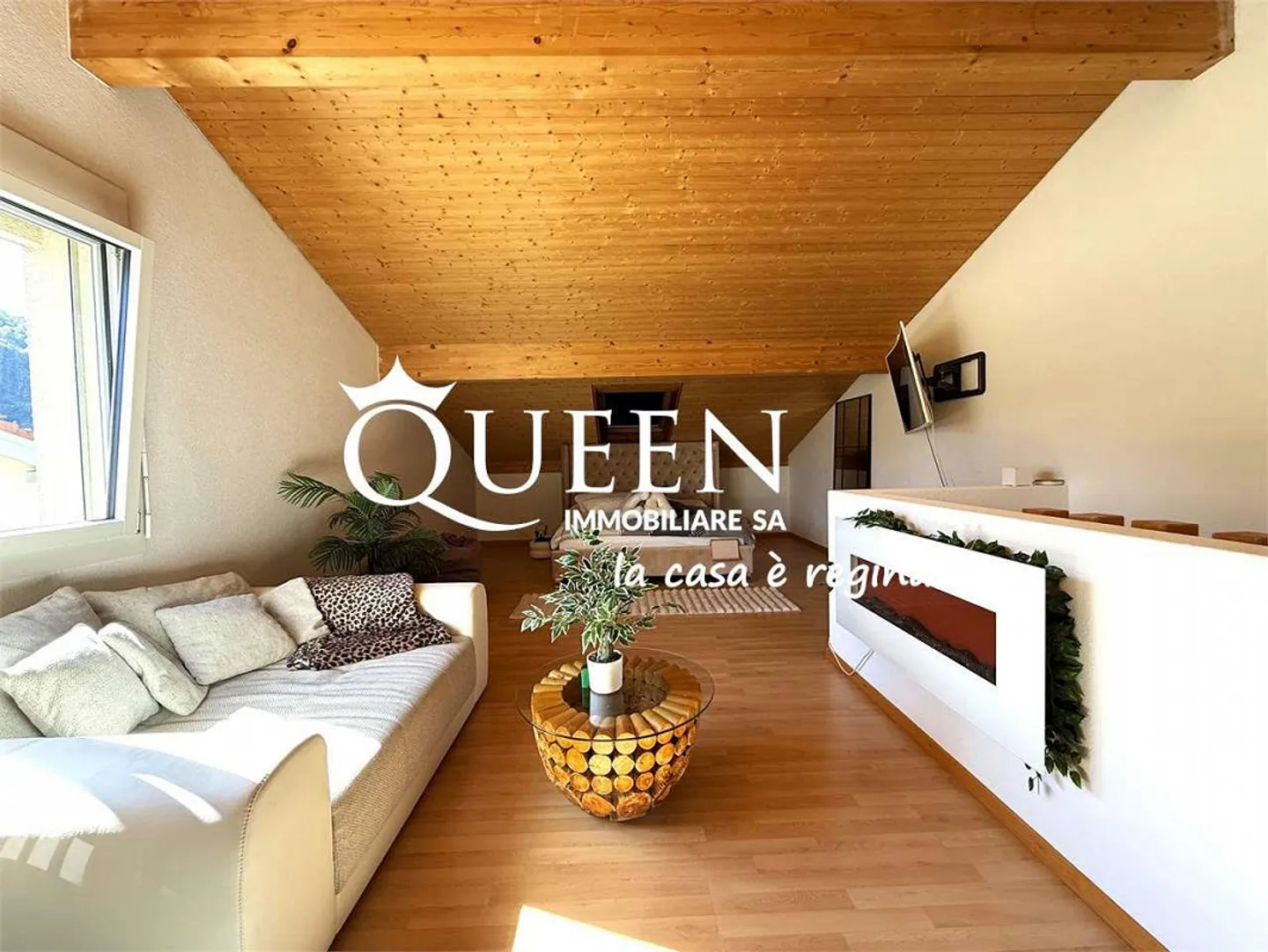 Caslano: semi-detached villa, 5.5 rooms, 133 sqm, garden, beach - Photo 9 of 13