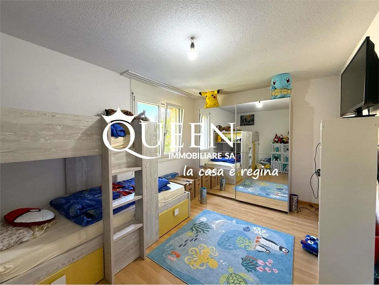 Caslano: semi-detached villa, 5.5 rooms, 133 sqm, garden, beach - Photo 11 of 13