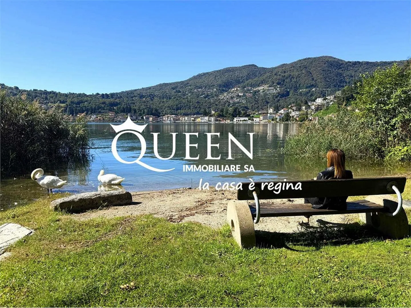 Caslano: semi-detached villa, 5.5 rooms, 133 sqm, garden, beach - Photo 13 of 13