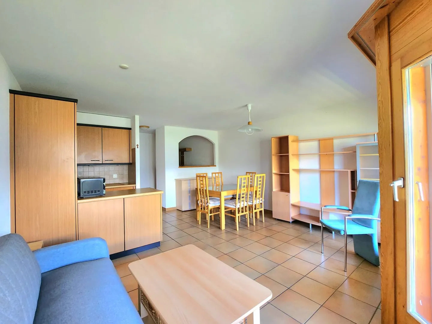 Charmant appartement de 2,5 pièces avec vue imprenable à St-Martin (Val d'Hérens) - Photo 4 sur 13