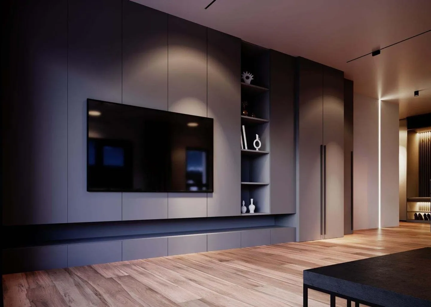 For rent - New Minergie apartment 2.5 rooms with large balcony and indoor parking in Aproz (Residence The Cube) - Photo 3 of 9