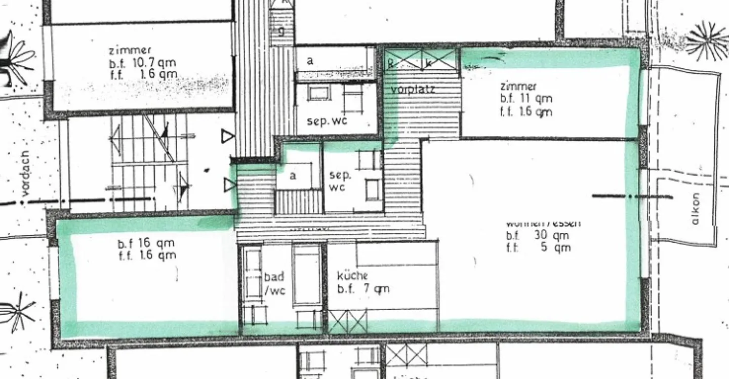 Appartement attrayant de 3,5 pièces avec balcon dans un quartier résidentiel calme - Photo 10 sur 10