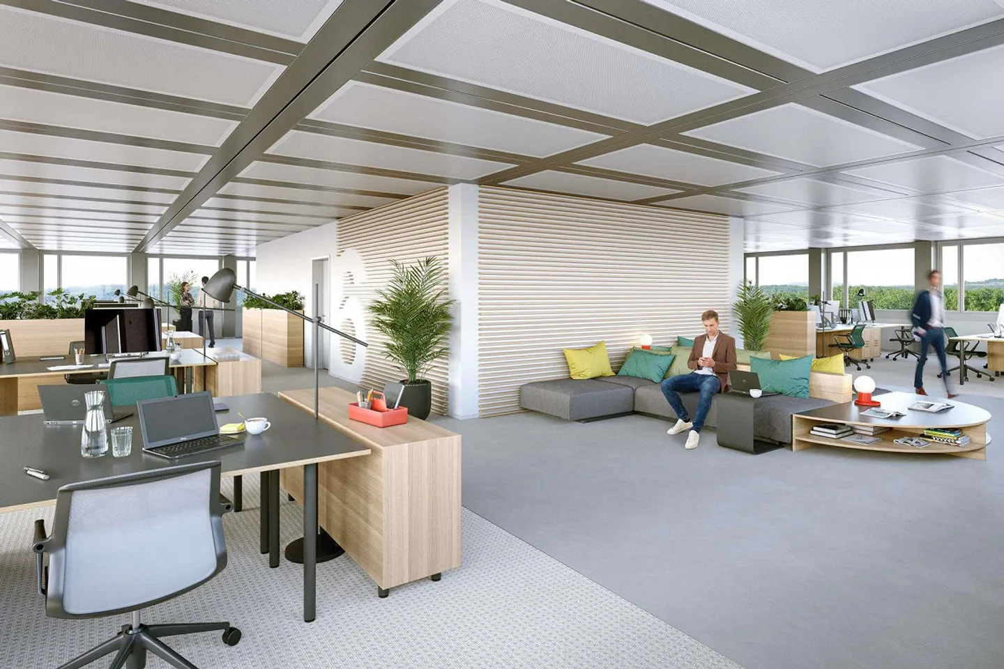 Moderne Büroflächen - Foto 3 von 4