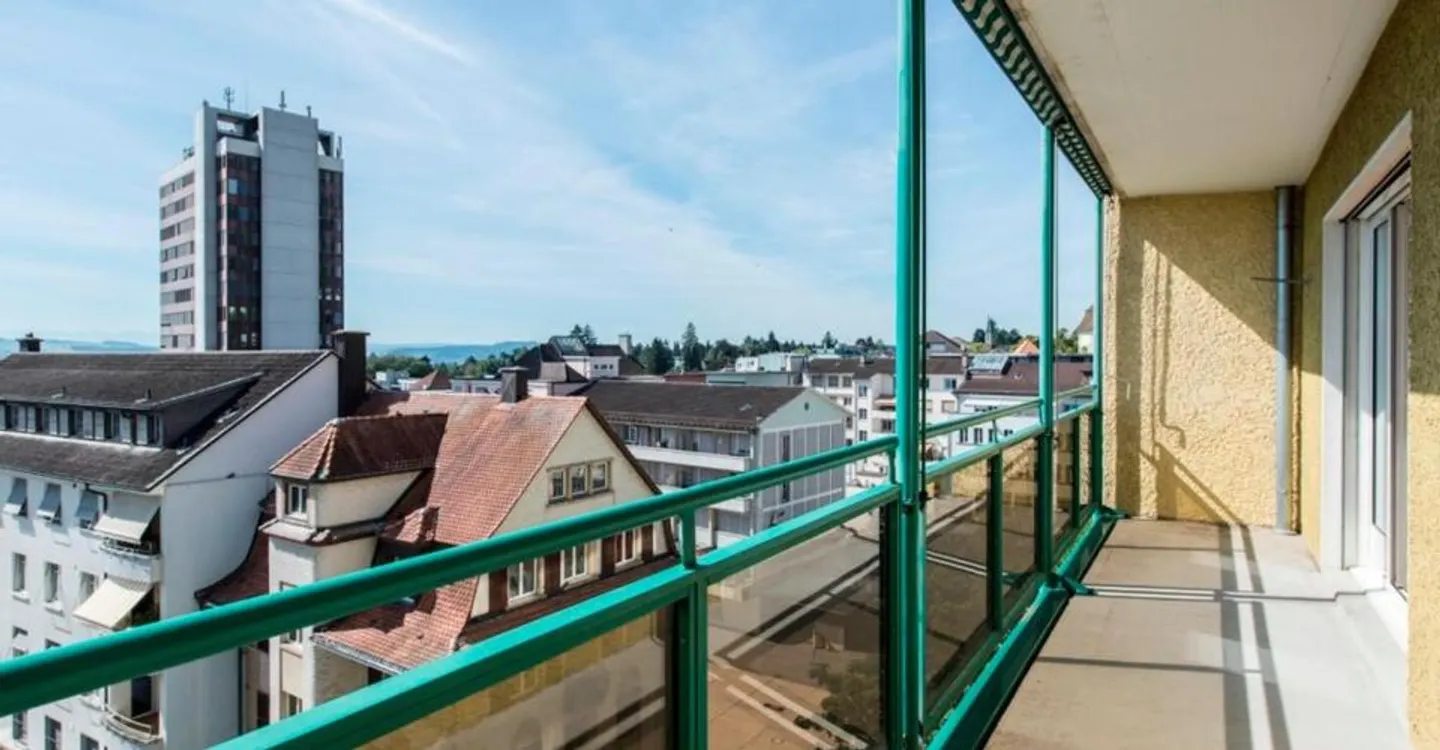 Penthouse apartment on the 10th floor - high up. Rent without deposit. - Photo 6 of 6