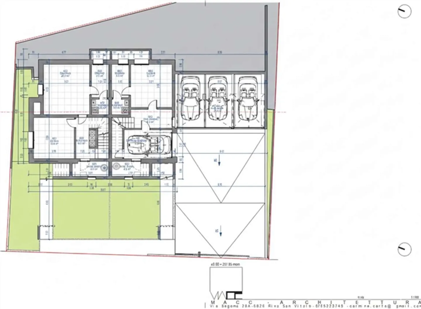 Melano - Partie d'une Maison Mitoyenne Moderne avec Jardin Privé - Photo 10 sur 10