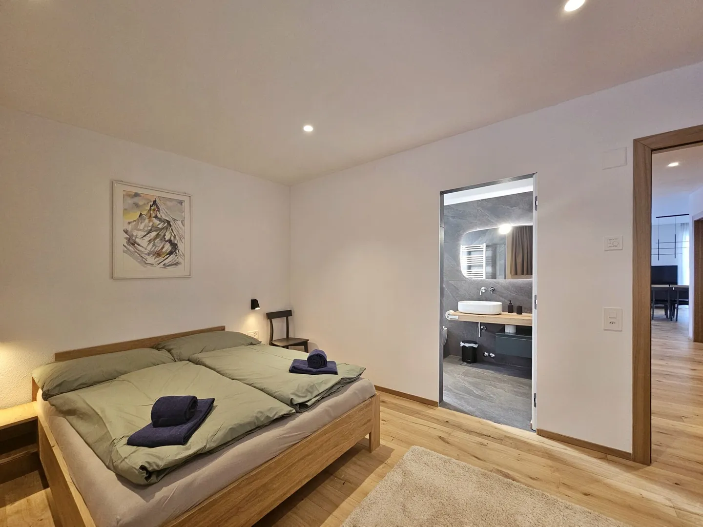 Silberdistel in der sonnigen Wildi Grossus Moos. Gartenwohnung. - Foto 14 von 15