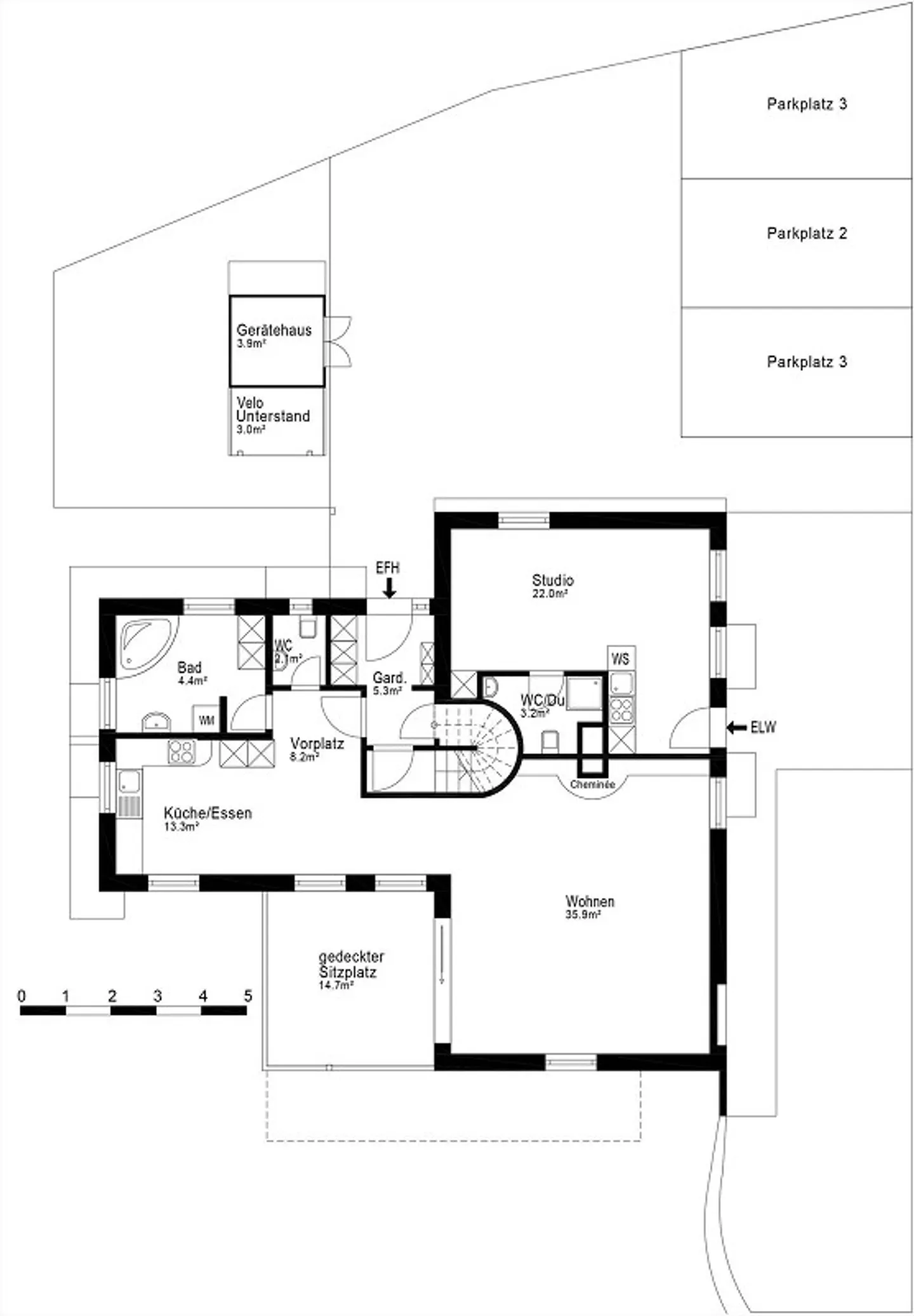 Charmantes Einfamilienhaus mit Pool - Foto 17 von 19