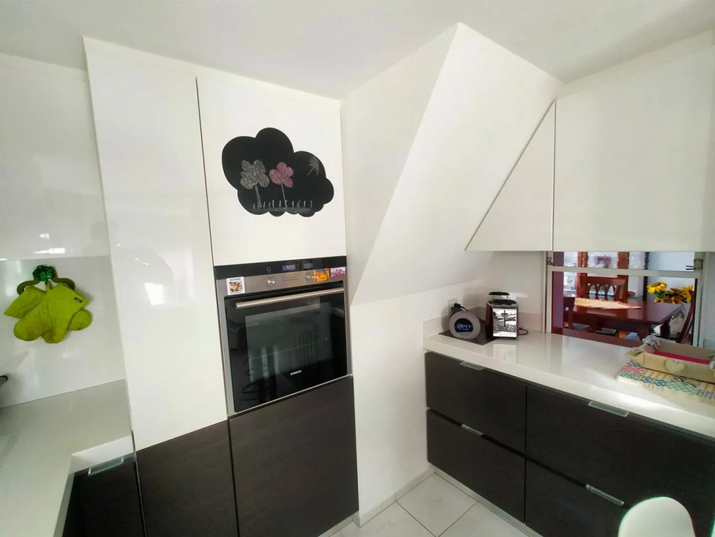 «appartamento duplex di 7 1/2 loc. molto tranquilla e soleggiata» - Foto 8 di 20