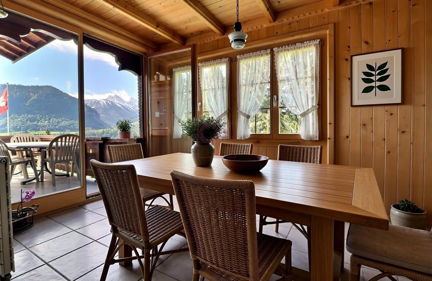 Beautiful chalet with 7.5 rooms in Crésuz in Gruyère - Photo 6 of 13