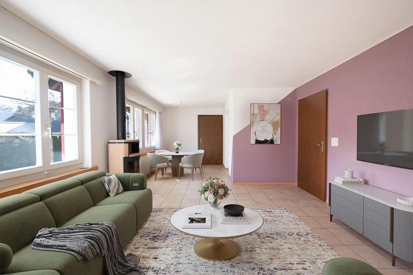 Casa bifamiliare ben curata con molto spazio per la vita familiare - Foto 2 di 13