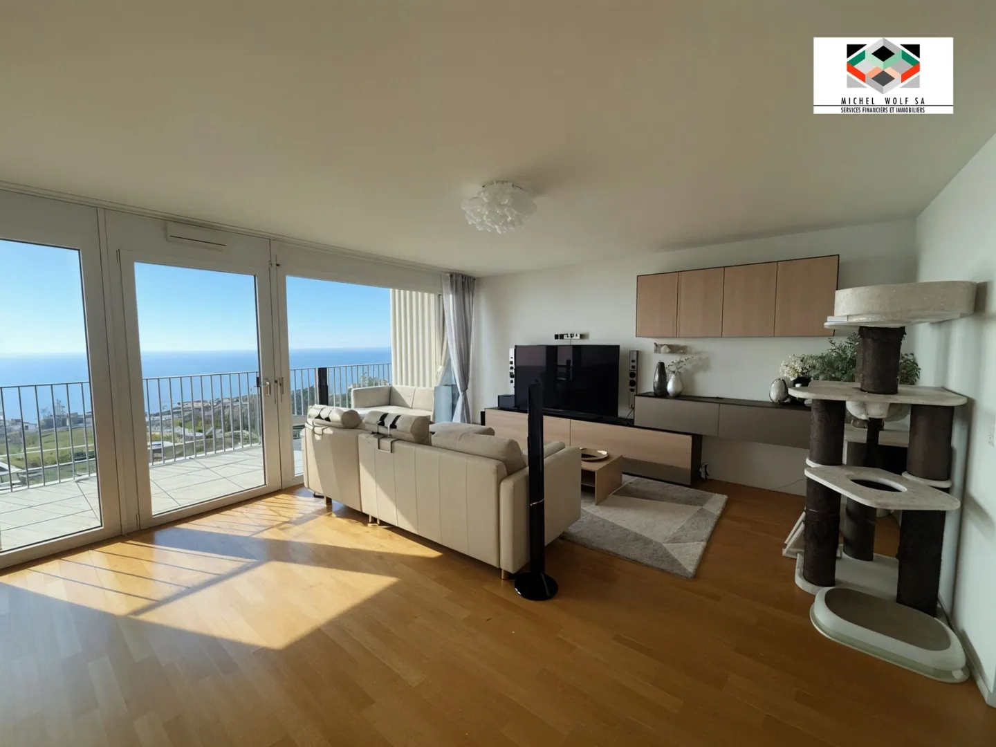 Wunderschöne Wohnung mit Blick auf den See und die Alpen - Foto 2 von 9