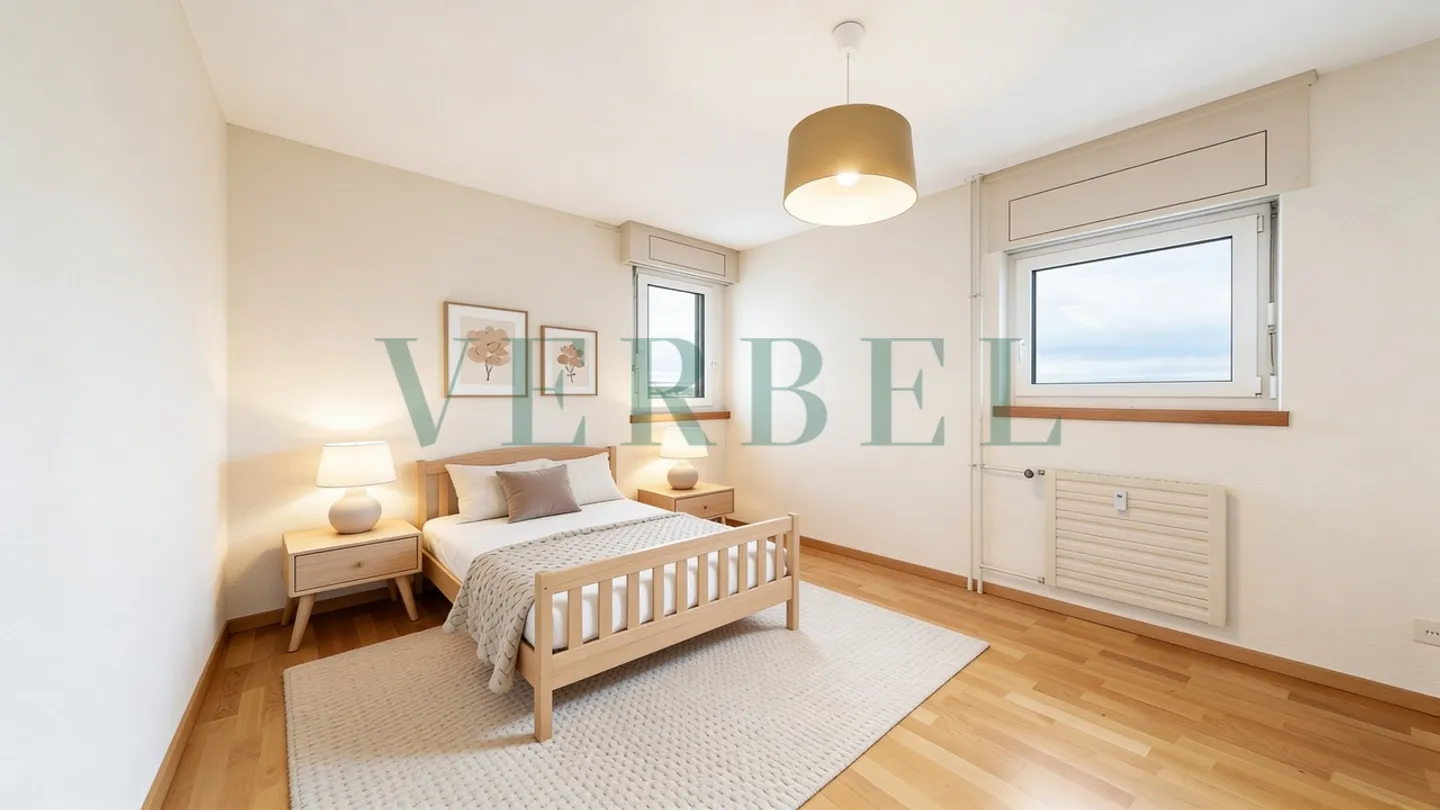 Appartamento di 4.5 locali con vista panoramica su Friburgo - Foto 5 di 8