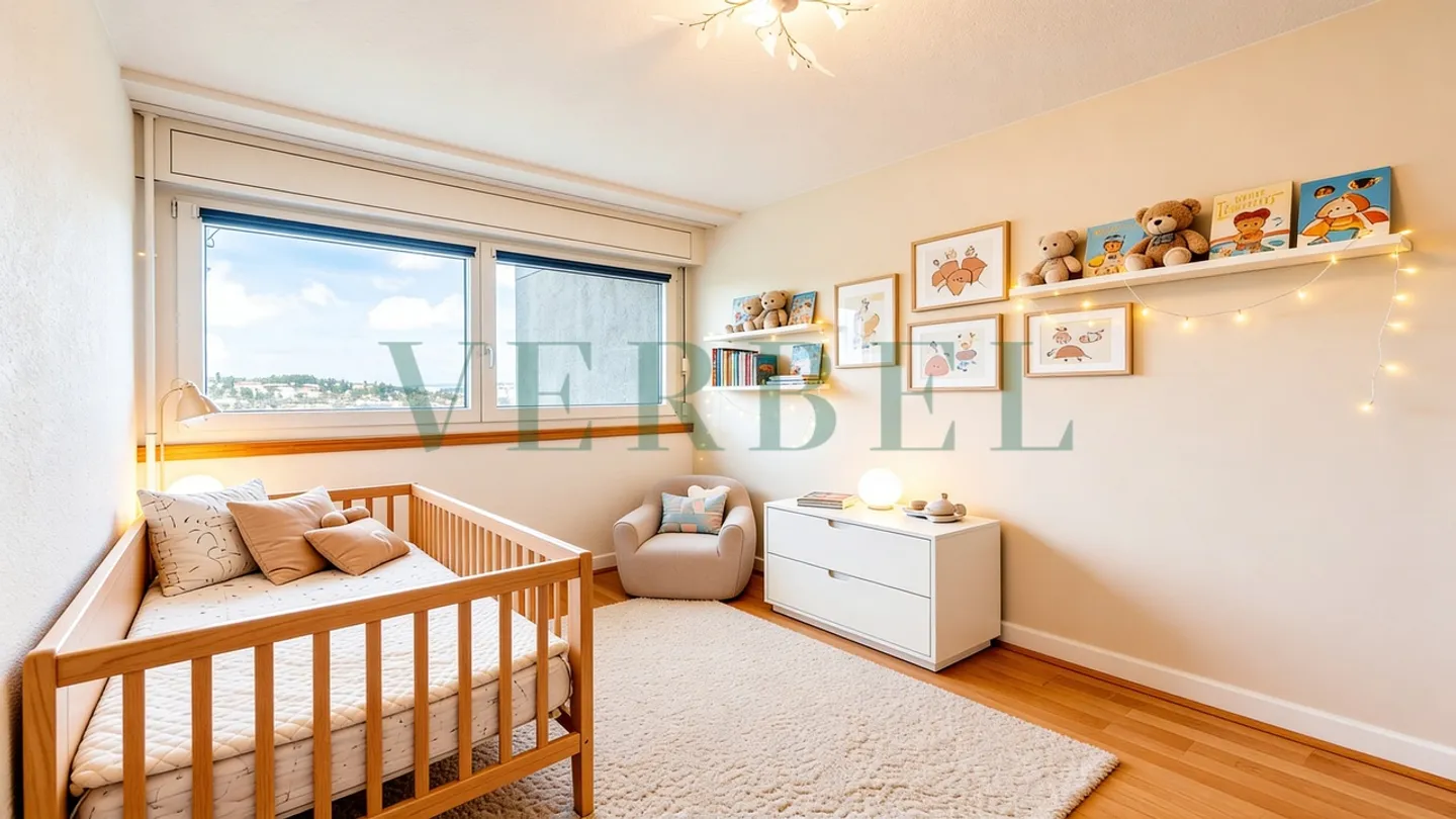 Appartamento di 4.5 locali con vista panoramica su Friburgo - Foto 6 di 8